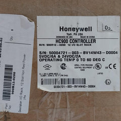 Honeywell 900R12-0200 Controledge Hc900 Io Module 12 Input/Output Slot Rack