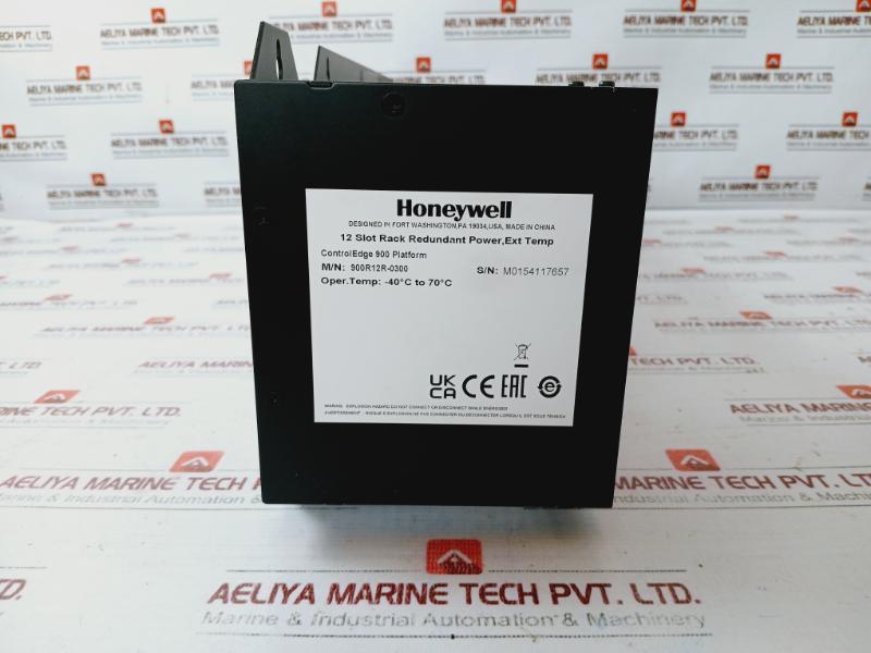 Honeywell 900R12R-0200 ControlEdge 900 12 Slot I/O Rack Module 8285-3FE REV. B