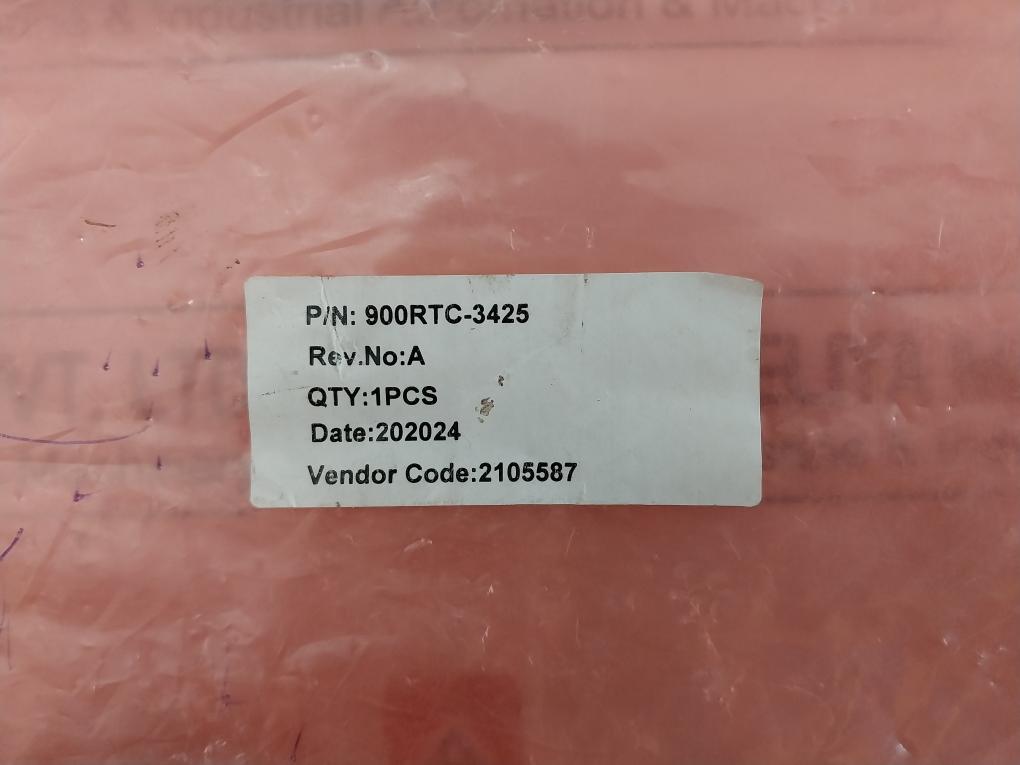 Honeywell 900Rtc-3425 Process Solution Alpha Wire Rev. A