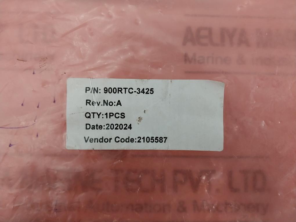 Honeywell 900Rtc-3425 Process Solution Alpha Wire Rev. A