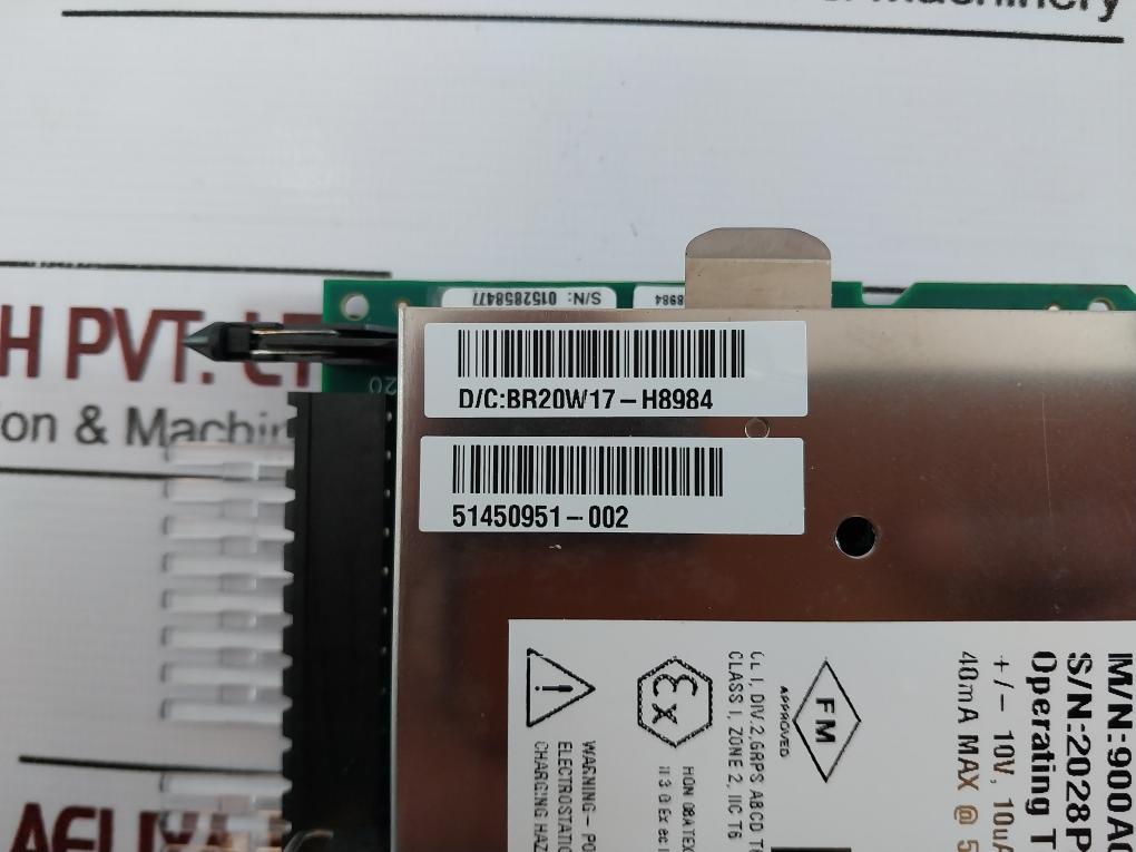 Honeywell 900A01-0202 ControlEdge 900 Platform Analog Input Universal AI 8 CH