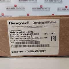 Honeywell 900b16-0202 High Level Analog Input Module 16 Channel 24vdc, 5613-002
