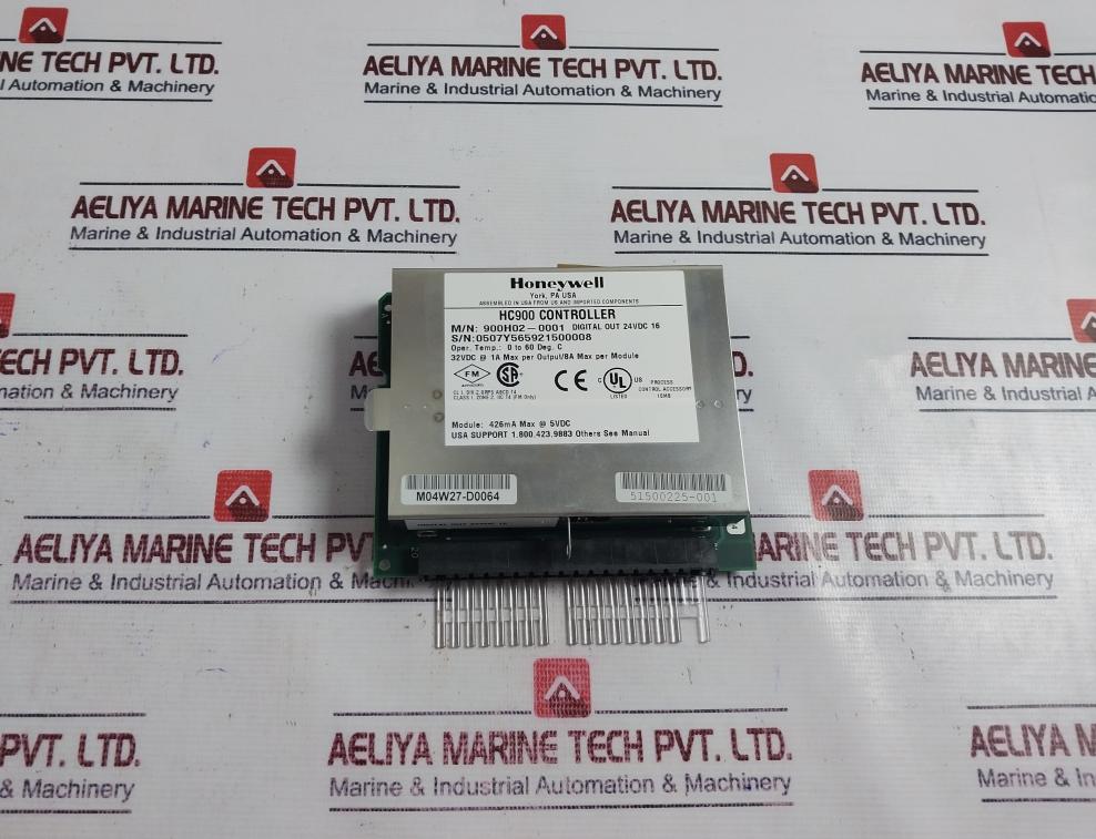 Honeywell 900h02-0001 Do 16 Channel 24vdc Pwa Hc900 Controller