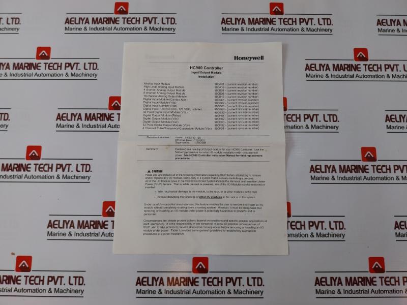 Honeywell 900H02-0202 16Channels Digital Output Card 0225-002 Rev D 94V-0 24 VDC