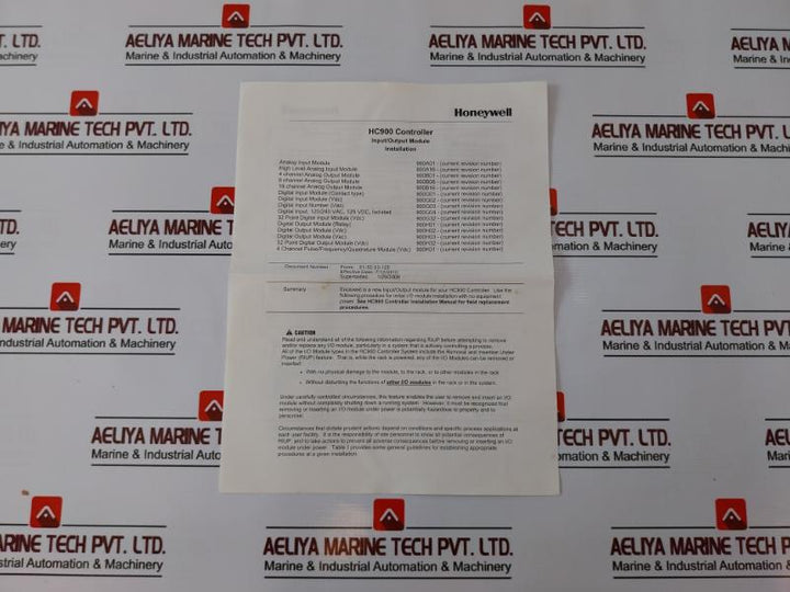 Honeywell 900H02-0202 16Channels Digital Output Card 0225-002 Rev D 94V-0 24 VDC