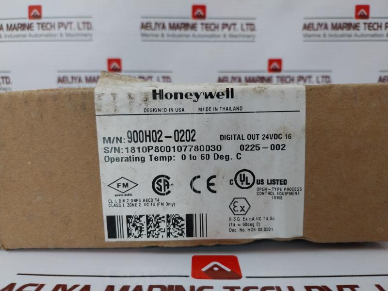 Honeywell 900H02-0202 16Channels Digital Output Card 0225-002 Rev D 94V-0 24 VDC