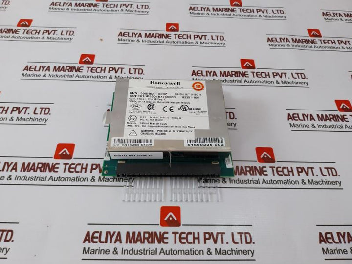Honeywell 900H02-0202 16Channels Digital Output Card 0225-002 Rev D 94V-0 24 VDC