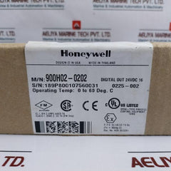 Honeywell 900H02-0202 Digital Output Module 24VDC 16 Points 0225002 51500225-002