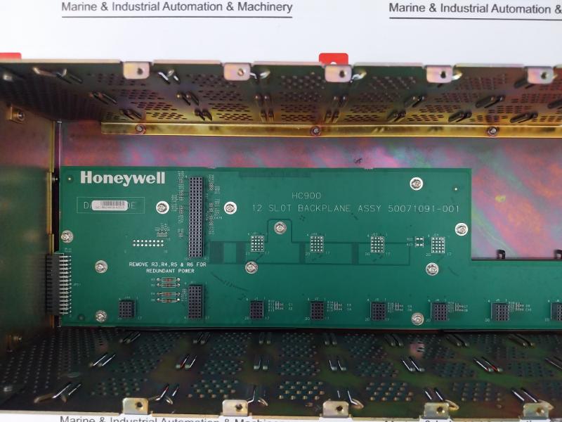 Honeywell 900r12-0200 Controledge Hc900 Io Module 12 I/o Slot Rack 50071091-001