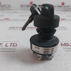 Honeywell 90173 Key And Ignition Switch 12Vdc-20A 48Vdc-4A