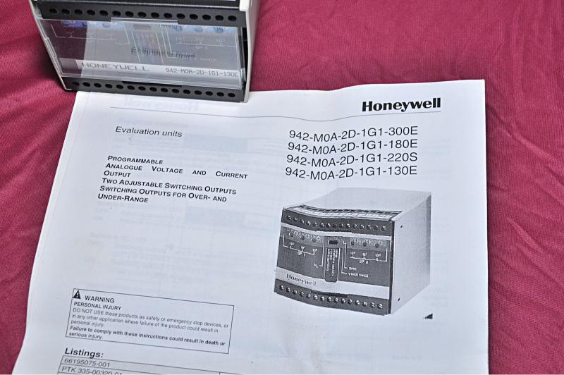 Honeywell 942-m0A-2D-1G1-130E Ultrasonic Proximity Sensor Control Module 24 Vdc