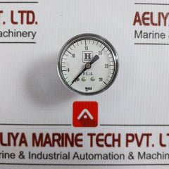 Honeywell Analog Circular Dial Pressure Gauge 0-30Psig H-305965