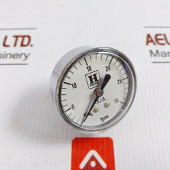 Honeywell Analog Circular Dial Pressure Gauge 0-30Psig H-305965