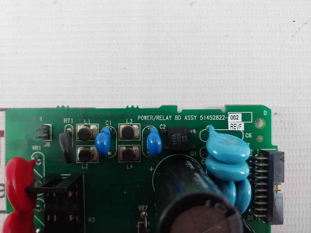 Honeywell Assy 51452822-002 Power/Relay Assembly Pc Board 51452821-001