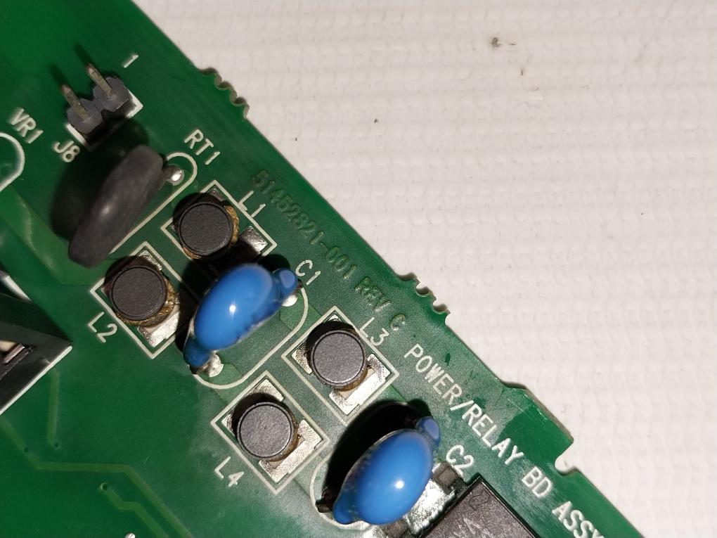 Honeywell Assy 51452822-002 Power/Relay Assembly Pc Board 51452821-001