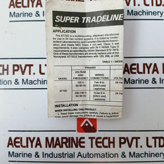 Honeywell At72D 1683 Control Circuit Transformer 4Dp7Apprt101 120V 50/60Hz