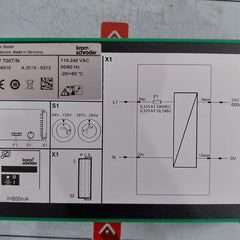 Honeywell Automation Pfp 700 Power Supply 220-240V, 50/60Hz 24V Dc, 600 Ma