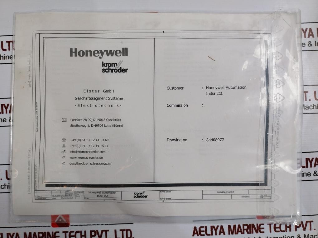 Honeywell Automation Pfp 700 Power Supply 220-240V, 50/60Hz 24V Dc, 600 Ma