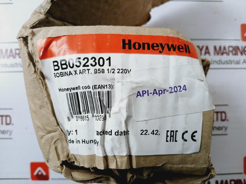 Honeywell Bb052301 Electrical Coil Solenoid Valve 220-240vac 50/60hz
