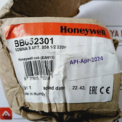 Honeywell Bb052301 Electrical Coil Solenoid Valve 220-240vac 50/60hz