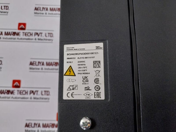 Honeywell Bcu465w2p6c0d0010k1e1 Burner Control Unit 74926258 230vac 50/60hz