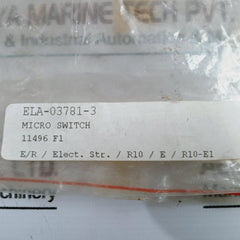 Honeywell BE-2RV24-A2 Micro Switch ELA-03781-3