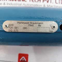 Honeywell Braukmann S245 B-1 1/2" Safety Valve For Compressed Air 16.0 Bar