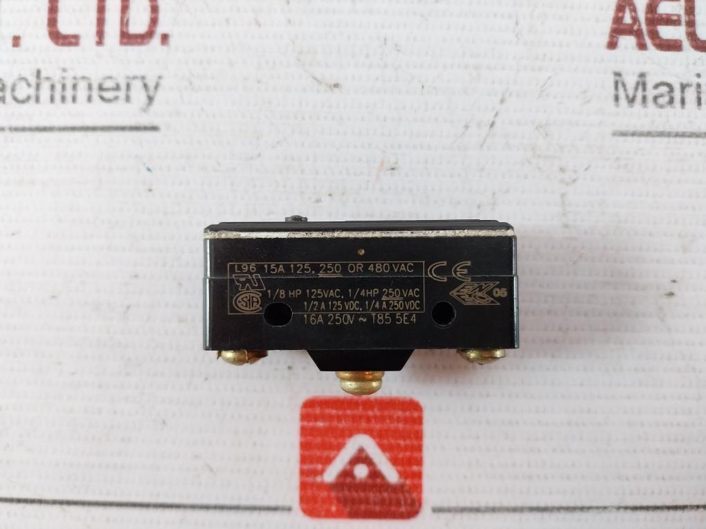 Honeywell Bz-2R5551-a2 Snap Action Micro Switch L96 15A 125, 250 Or 480Vac
