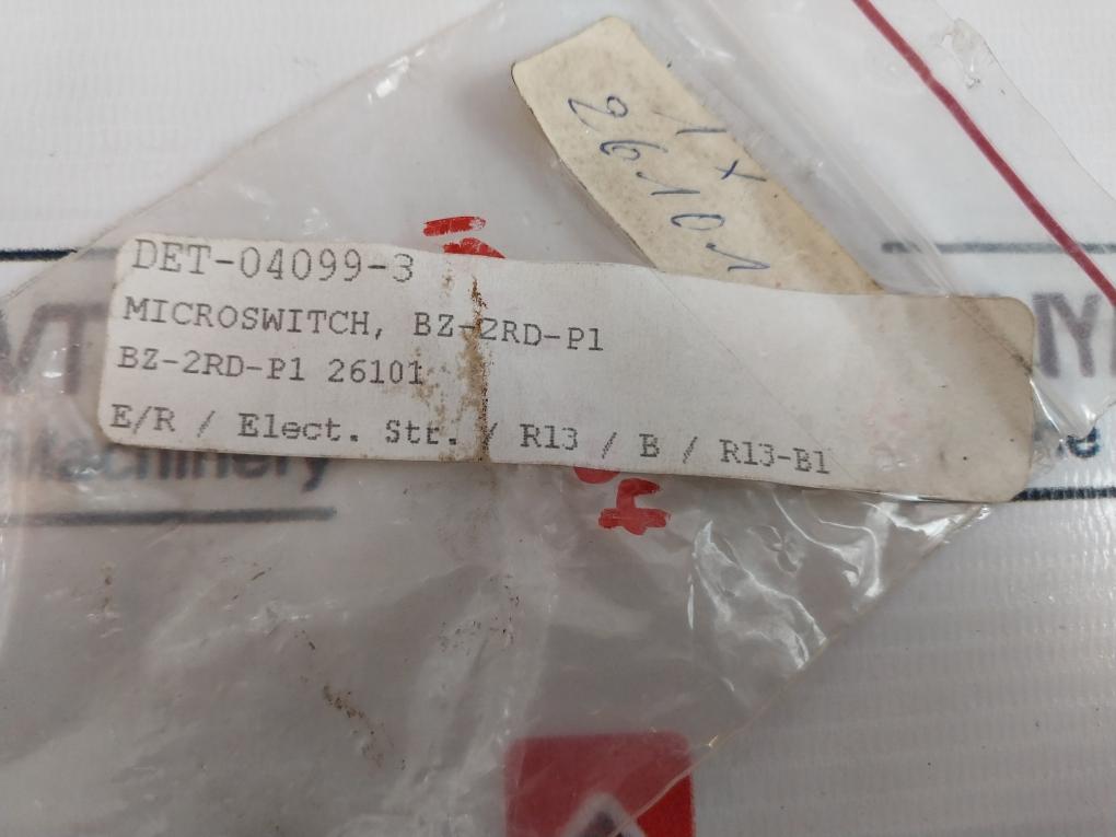 Honeywell Bz-2Rd-p1 Micro Switch