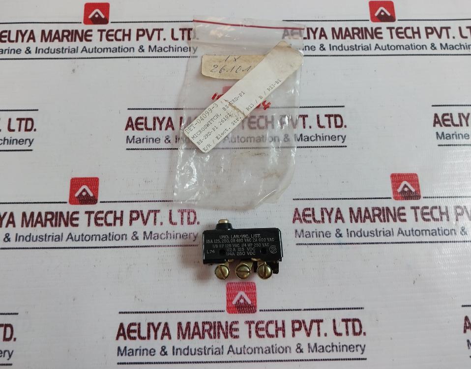 Honeywell Bz-2Rd-p1 Micro Switch