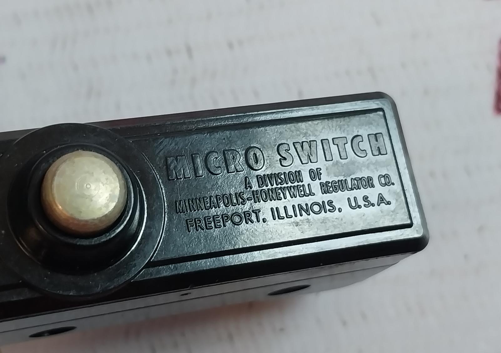 Honeywell Bz-2Rd-p1 Micro Switch
