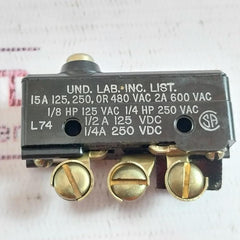 Honeywell Bz-2Rd-p1 Micro Switch