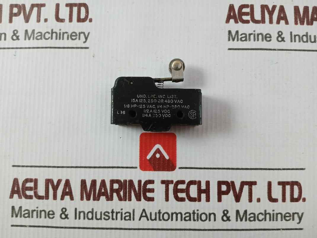 Honeywell Bz-2Rw822-a2 Micro Switch 1/8 Hp-125 Vac, 1/4 Hp-250 Vac