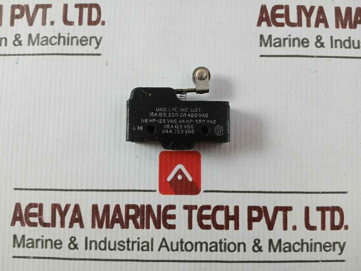 Honeywell Bz-2Rw822-a2 Micro Switch 1/8 Hp-125 Vac, 1/4 Hp-250 Vac