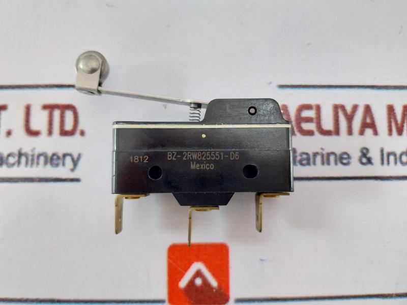 Honeywell Bz-2Rw825551-d6 Micro Switch, 15A 125/250/480Vac