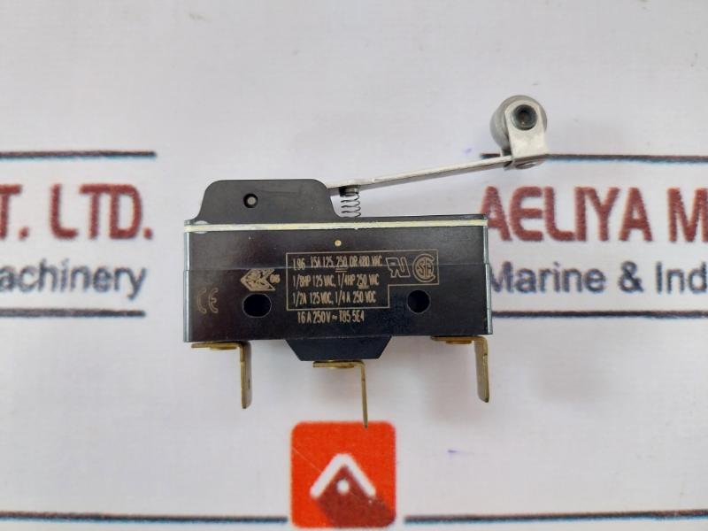 Honeywell Bz-2Rw825551-d6 Micro Switch, 15A 125/250/480Vac