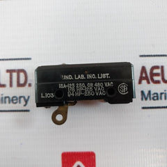 Honeywell Bz-r-p1 Micro Switch 15A-125 250, Or 480 Vac