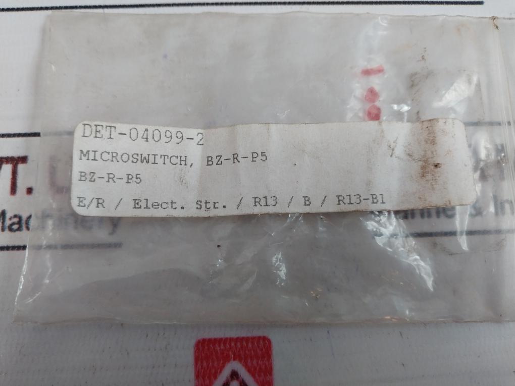 Honeywell Bz-r-p5 Micro Switch