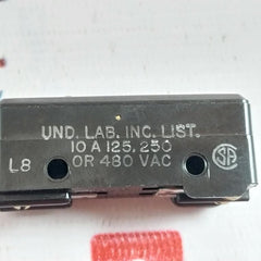 Honeywell Bz-r8-12 Micro Switch