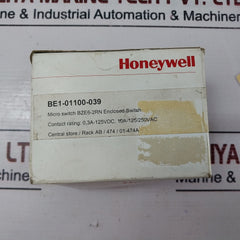 Honeywell Bze6-2Rn Micro Limit Switch Dd-10961