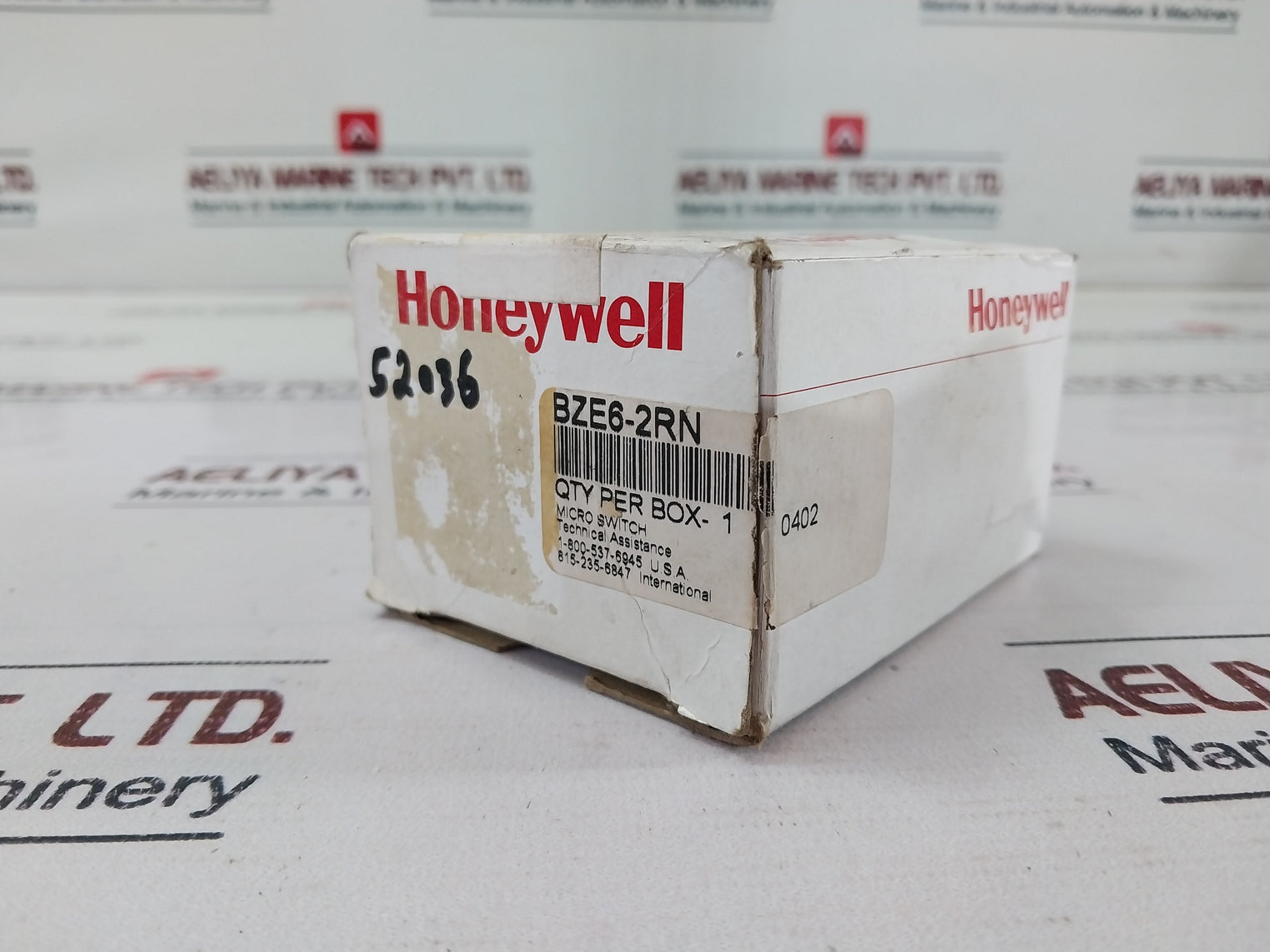 Honeywell Bze6-2Rn Micro Limit Switch