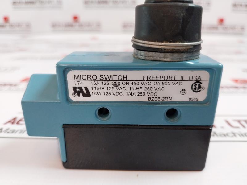 Honeywell Bze6-2Rn Micro Limit Switches Iec 60947-5-1 Ip54