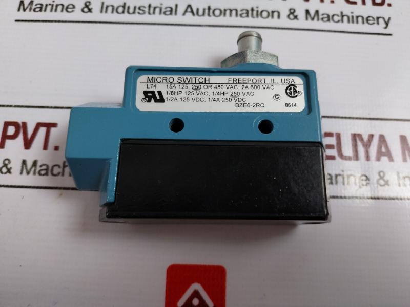 Honeywell Bze6-2Rq Limit Switch 2A 600 Vac Iec 60947-5-1 Ip40