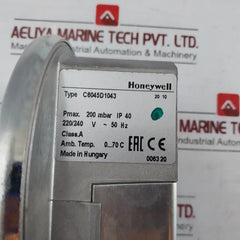 Honeywell C6045D1043 Gas/ Air Pressure Switch 220/240Vac
