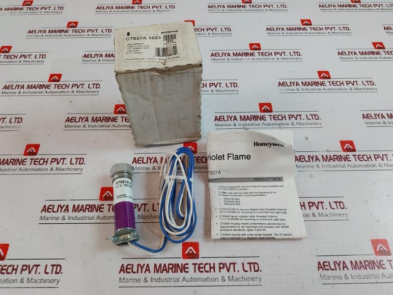 Honeywell C7027A 1023 Minipeeper U/V Flame Detector Sensor