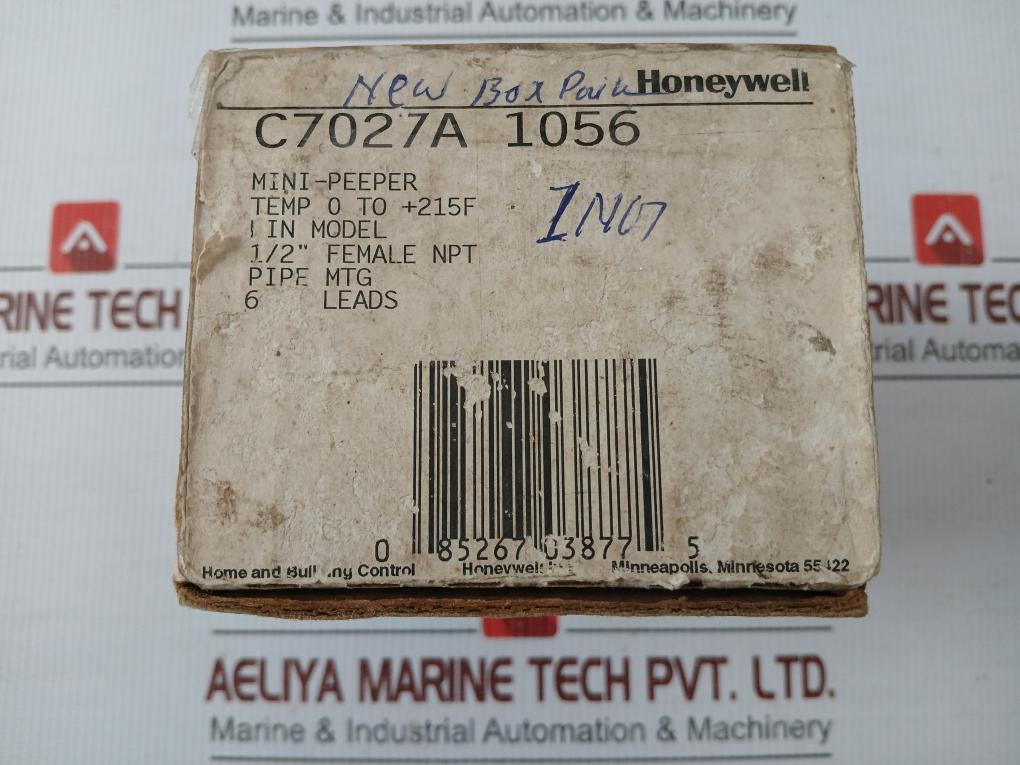 C7027A1056 2 Ultraviolet Flame Detector 1.5-meter Honeywell