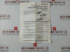 C7027A1056 2 Ultraviolet Flame Detector 1.5-meter Honeywell