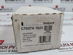 Honeywell C7027a1023 Mini-peeper 1/2" Female Npt Pipe Control Box Combustion