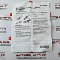 Honeywell C7027a 1023 Ultraviolet Flame Detector (U.v. Sensor), Rev. B