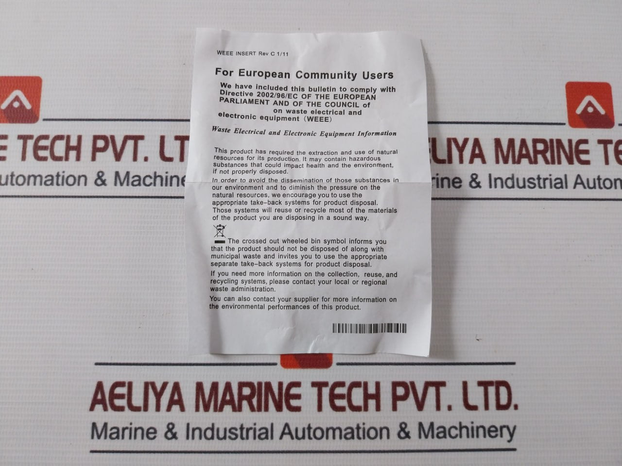 Honeywell Cbl-500-120-s00-03 Usb Cable Rev. A, 80 Celsius, 30V